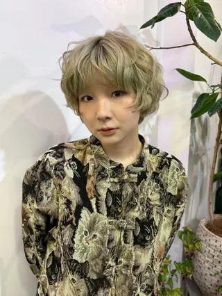 カラー ヘアアレンジ 瑠莉🪩 薬院/天神南/今泉のヘアスタイル