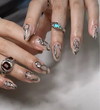 ネイル AURA NAIL 🌟鶴見店のネイルデザイン