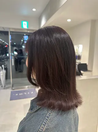 ミディアム 門脇 紬希のヘアスタイル