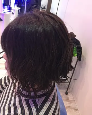 ショート パーマ 白井 つづりのヘアスタイル