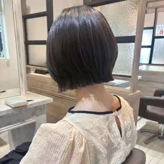 ショート カラー mio ︴ アレンジ ︴ 透明感カラーのヘアスタイル
