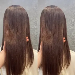 セミロング み うのヘアスタイル