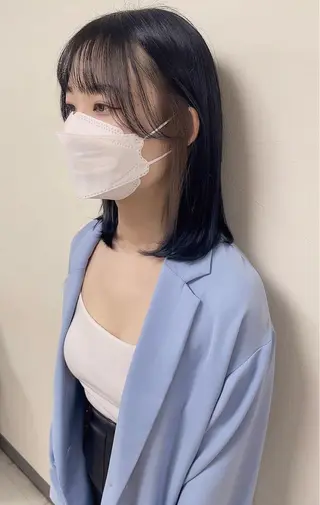 ミディアム カラー パーマ ヘアアレンジ マツエク・マツパ アイブロウ テラ mimi.のマツエク・マツパデザイン