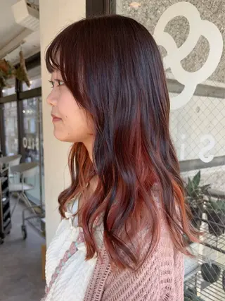 カラー 『SiLO』 rumiのヘアスタイル