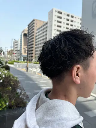 パーマ メンズ 🐰K+Plus🐰 まゆ🐰のヘアスタイル