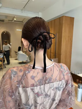 ヘアアレンジ mino🤍🪽🫧 透明感/レイヤーのヘアスタイル
