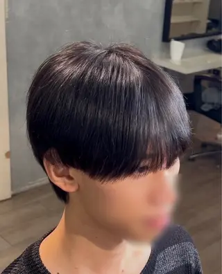 ショート メンズ ⚡️曲がる縮毛矯正 ⚡️masaのヘアスタイル