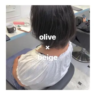 ショート カラー レイヤーボブ/ボブ 仲川和人のヘアスタイル