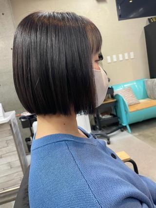 ショート デザインカラー／ 梶本 乃梨叶のヘアスタイル