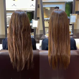 ロング 飯田 智也のヘアスタイル