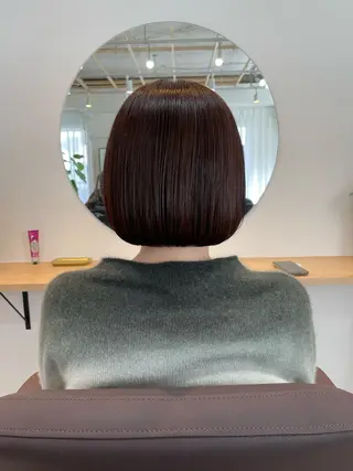 ミディアム カラー moro 丁寧なカウンセリングのヘアスタイル