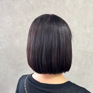 ショート カラー RIO🩶 /越前/透明感カラーのヘアスタイル
