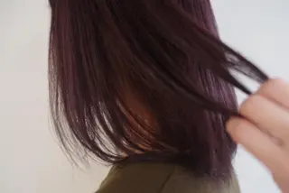 ミディアム カラー etore 矢場町 南沙希のヘアスタイル