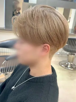 ショート メンズ MOMOKA LUCK TOKYOのヘアスタイル