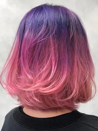 ミディアム カラー welring hair salonのヘアスタイル