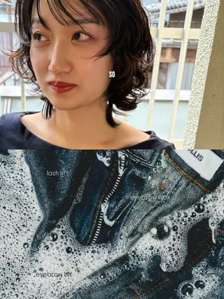 マツエク・マツパ 𝗦𝗢 -スオ- HAZUKIのマツエク・マツパデザイン