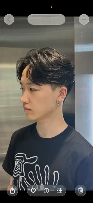 ショート パーマ メンズ 似合わせパーマ🔥 河浪  大智のヘアスタイル
