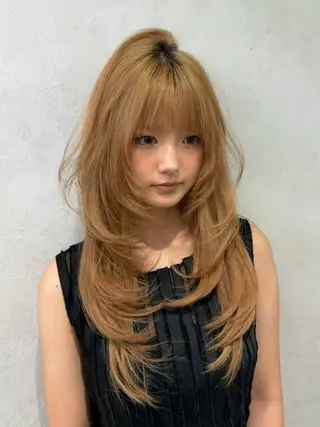 ロング Yuta✂︎ 韓国レイヤー🪽のヘアスタイル