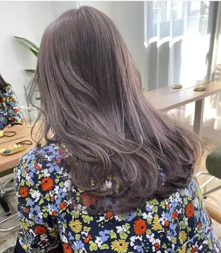 セミロング カラー NOViiiCE ボブ/ブリーチなしのヘアスタイル