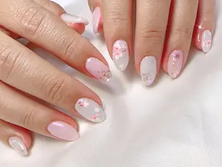 ネイル Cherie PINKのネイルデザイン
