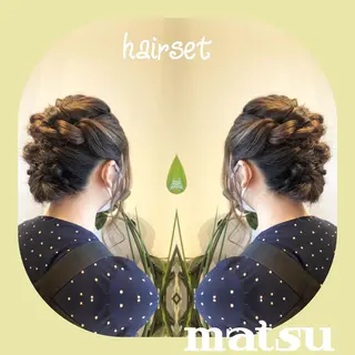 セミロング MATSU 🌟個性派カラーのヘアスタイル