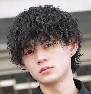 パーマ メンズ 仙台波巻きパーマ/ fifth/遠藤楓雅のヘアスタイル