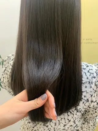 ロング カラー hubhair レイヤー/透明感のヘアスタイル