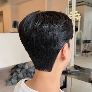 メンズ 韓国式ダウンパーマ 🇰🇷櫻井健のヘアスタイル