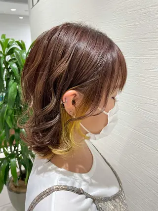 カラー AMITYメンズ特化 ASUMIのヘアスタイル