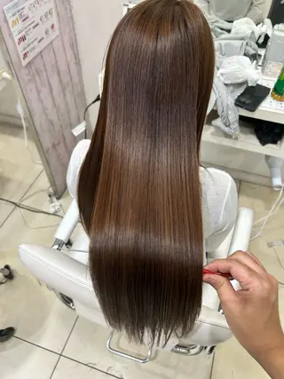 ロング 【髪質改善カラー】 瀧田嵐士🇰🇷のヘアスタイル