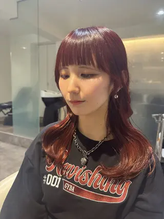 ミディアム カラー 💎透明感カラー特化 💎TAISEIのヘアスタイル