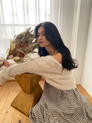 ロング カラー 美容室 sanctuaryのヘアスタイル