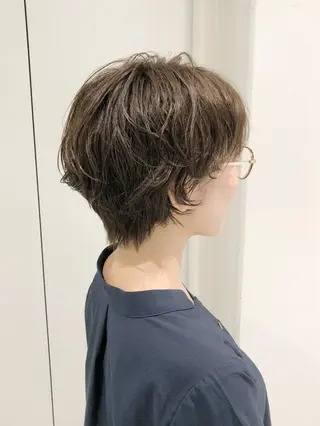 ショート パーマ 増山 大起のヘアスタイル