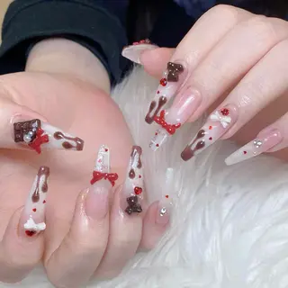ネイル ANH ゴテゴテネイルのネイルデザイン