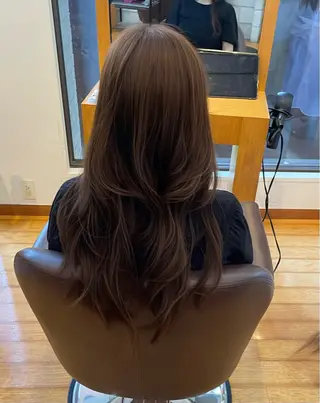 ロング カラー モテるブラウンカラー の達人Tomoyaのヘアスタイル