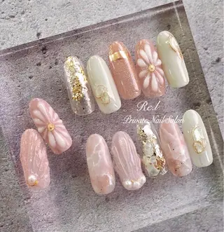 ネイル モチの良さ◉ フィルインネイル♡のネイルデザイン
