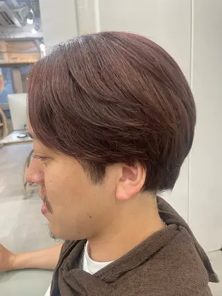 ショート メンズ 自然な縮毛矯正/ メンズtatsukiのヘアスタイル
