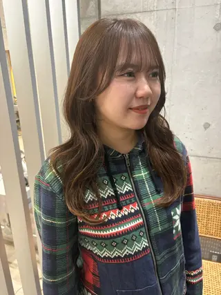セミロング Watanabe Maiのヘアスタイル