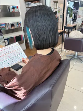 カラー カラー /なるみ💚のヘアスタイル