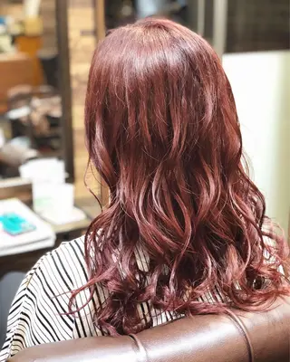 セミロング カラー 湘南台ORCO 店長 ✨RYUのヘアスタイル