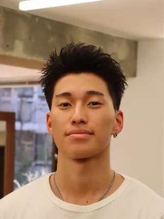 ショート メンズ メンズカット✂️ スキンフェード伊藤陸のヘアスタイル