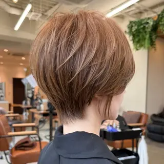 ショート カラー お悩み解決ショート/ 似合わせカット/といのヘアスタイル