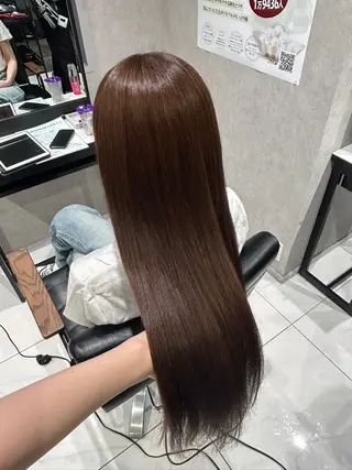 ロング カラー 透明感カラー×顔周り mizuki🫧のヘアスタイル
