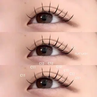 マツエク・マツパ 名倉 楓/EYELAのマツエク・マツパデザイン