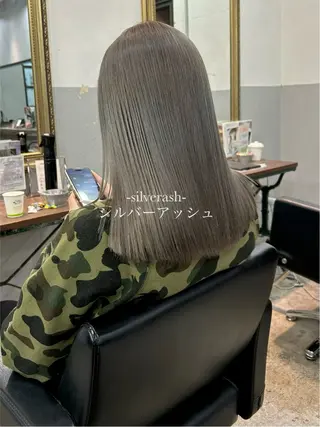 ミディアム loe 🦋mamiya🦋のヘアスタイル
