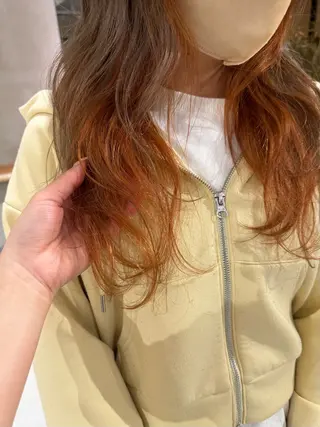 カラー mei🪽 カラーモデルのヘアスタイル