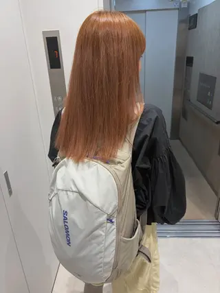 ミディアム カラー 砂原 ひよりのヘアスタイル