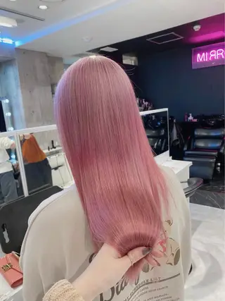 セミロング カラー 💕ブリーチ/ヘアメ 🎀YUUKAのその他イメージ