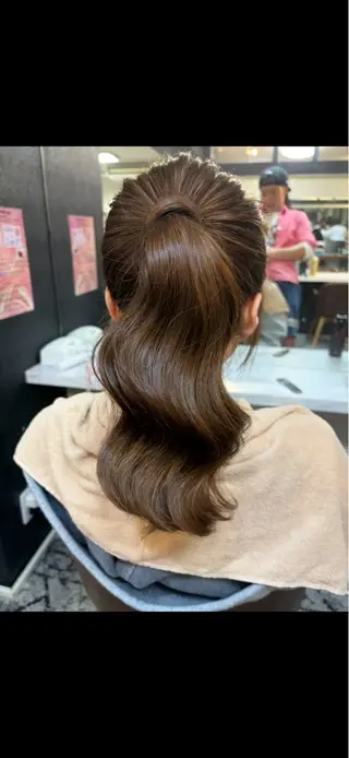 ロング とっぴ クオーレのヘアスタイル