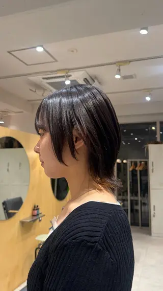 ショート カラー 🌓ウルフ/ショート /ハイトーン/大夢のヘアスタイル